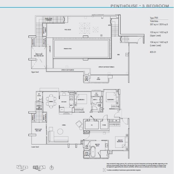 PH 1 floor plan